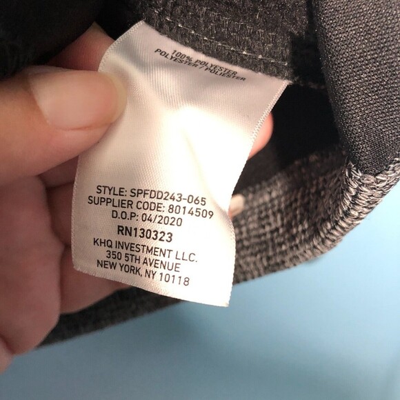 Spyder Sweater Mens Medium Gray 1/4 Zip Sweatshirt Fleece - Picture 3 of 9